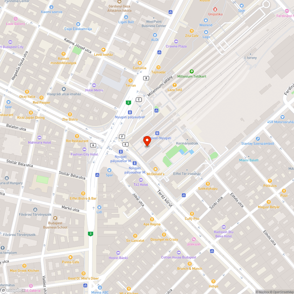 Koszos zászlók bejelentés helye