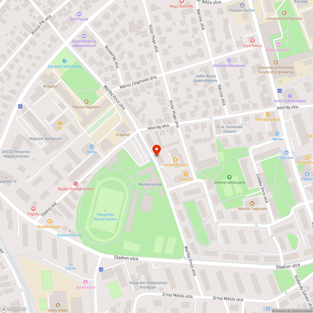 parkoló autó bejelentés helye