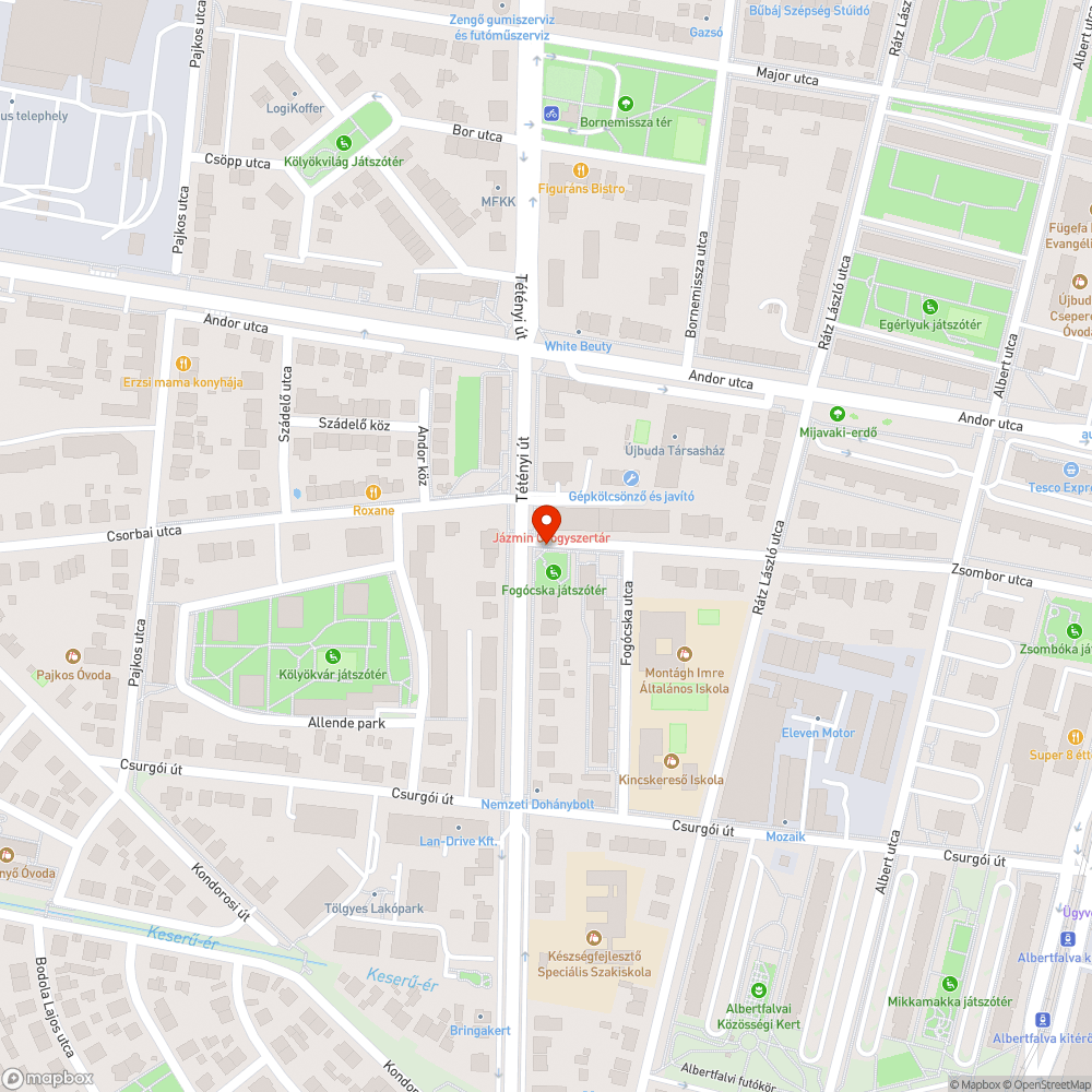 Áll a víz és szaporodnak a kátyúk bejelentés helye