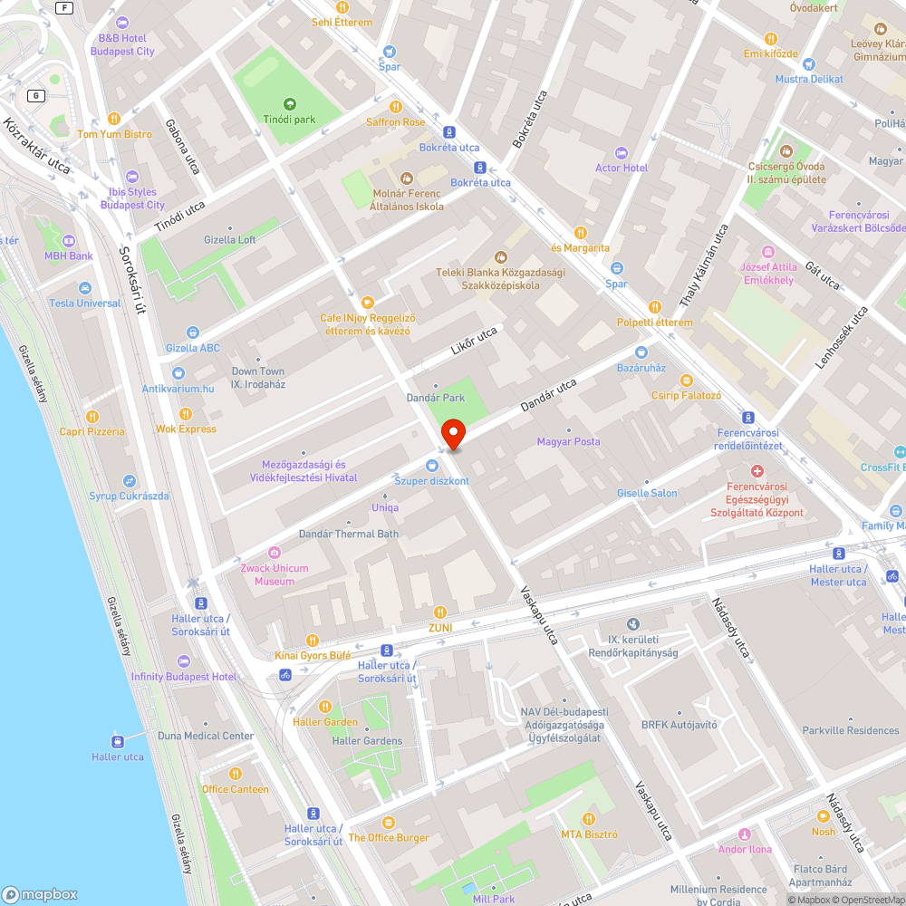 Plakátok bejelentés helye