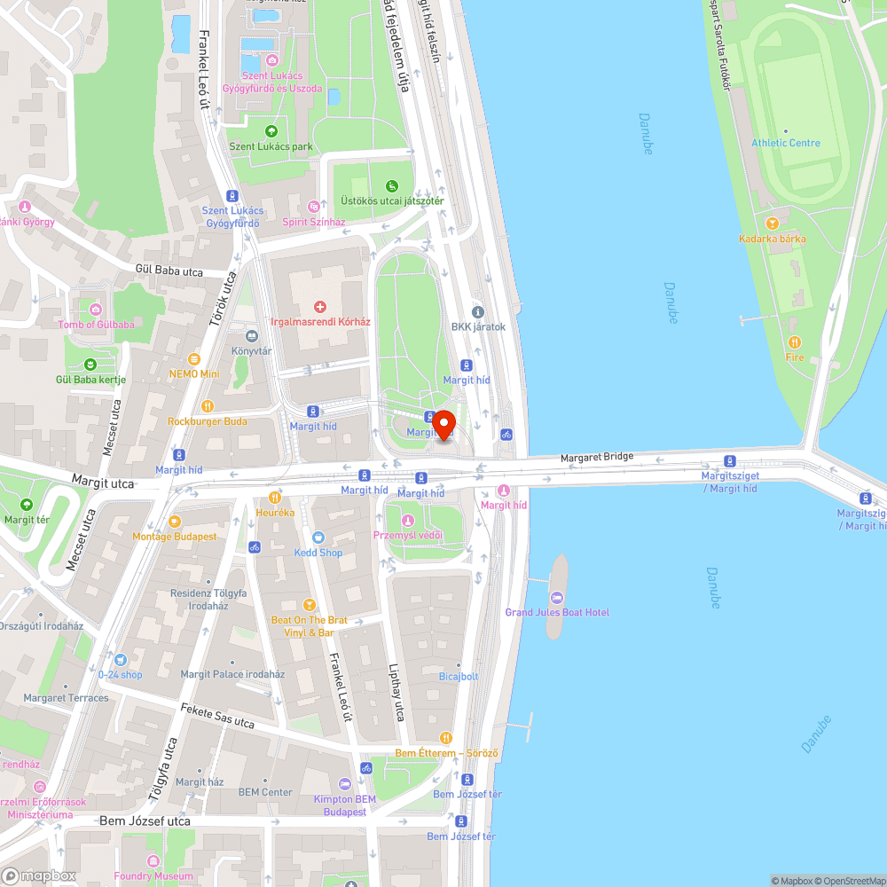 Fonódó villamos Margit hídi megállójának állapotromlása bejelentés helye