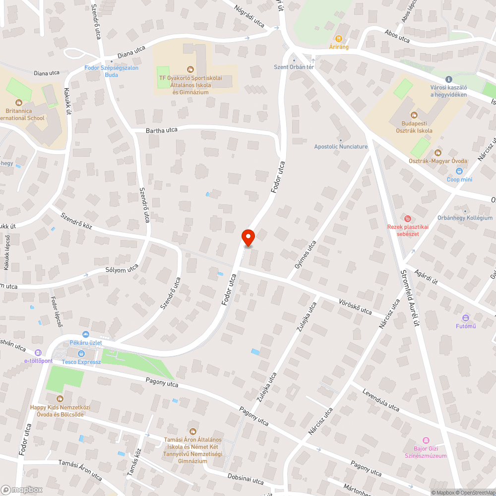 Sérült buszmegálló tábla bejelentés helye