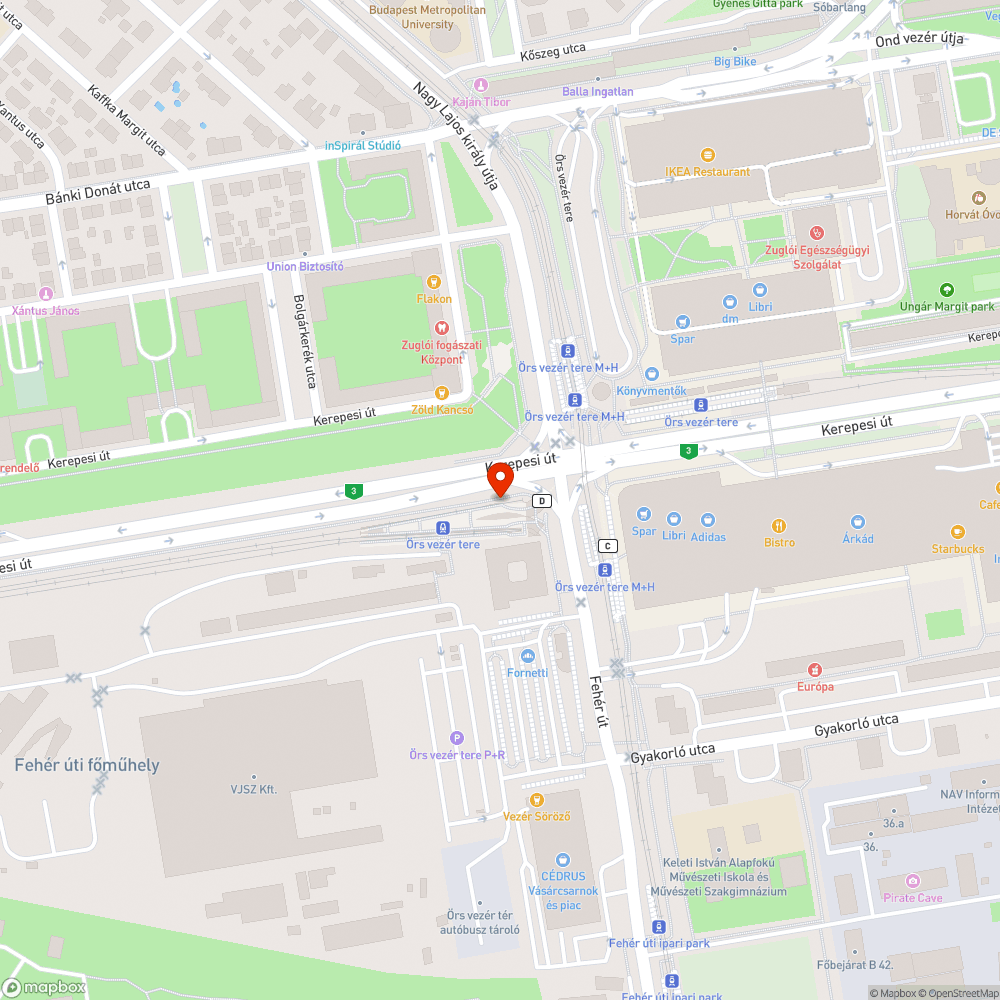 Kiégett izzók bejelentés helye