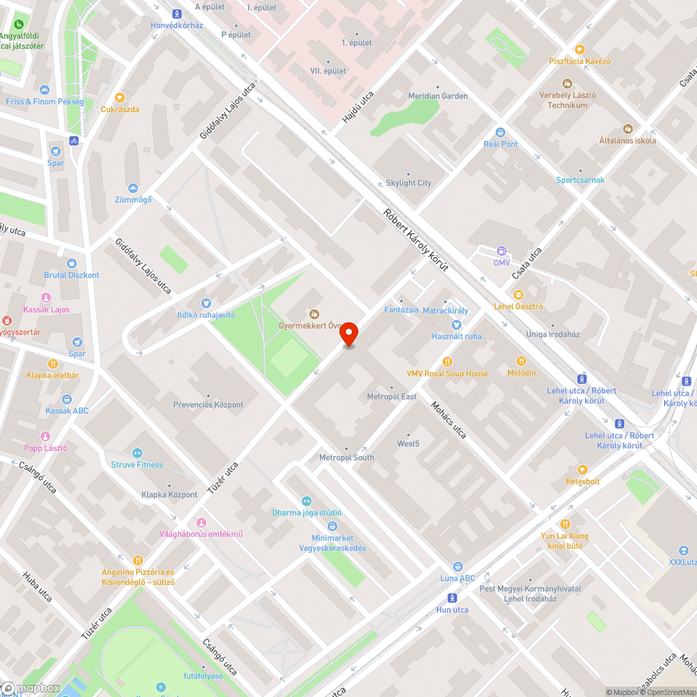 Elburjánzott növényzet és balesetveszélyes járda bejelentés helye