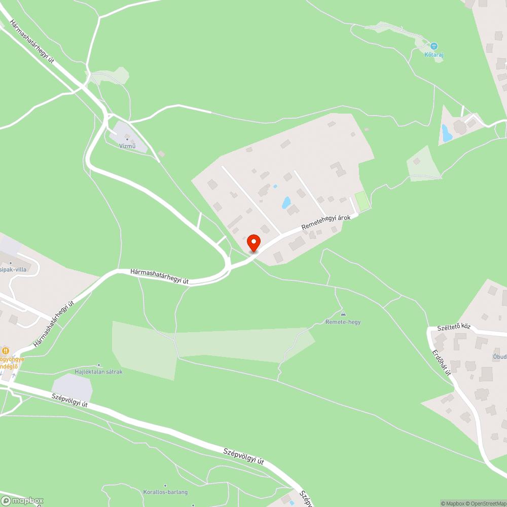 Megrongált vízcsap bejelentés helye