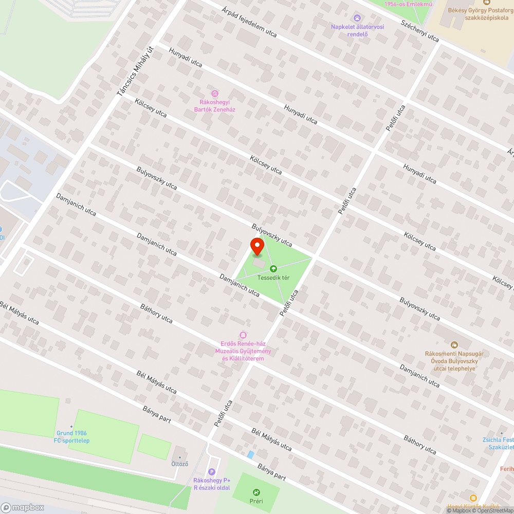 Elszakadt mászóka bejelentés helye