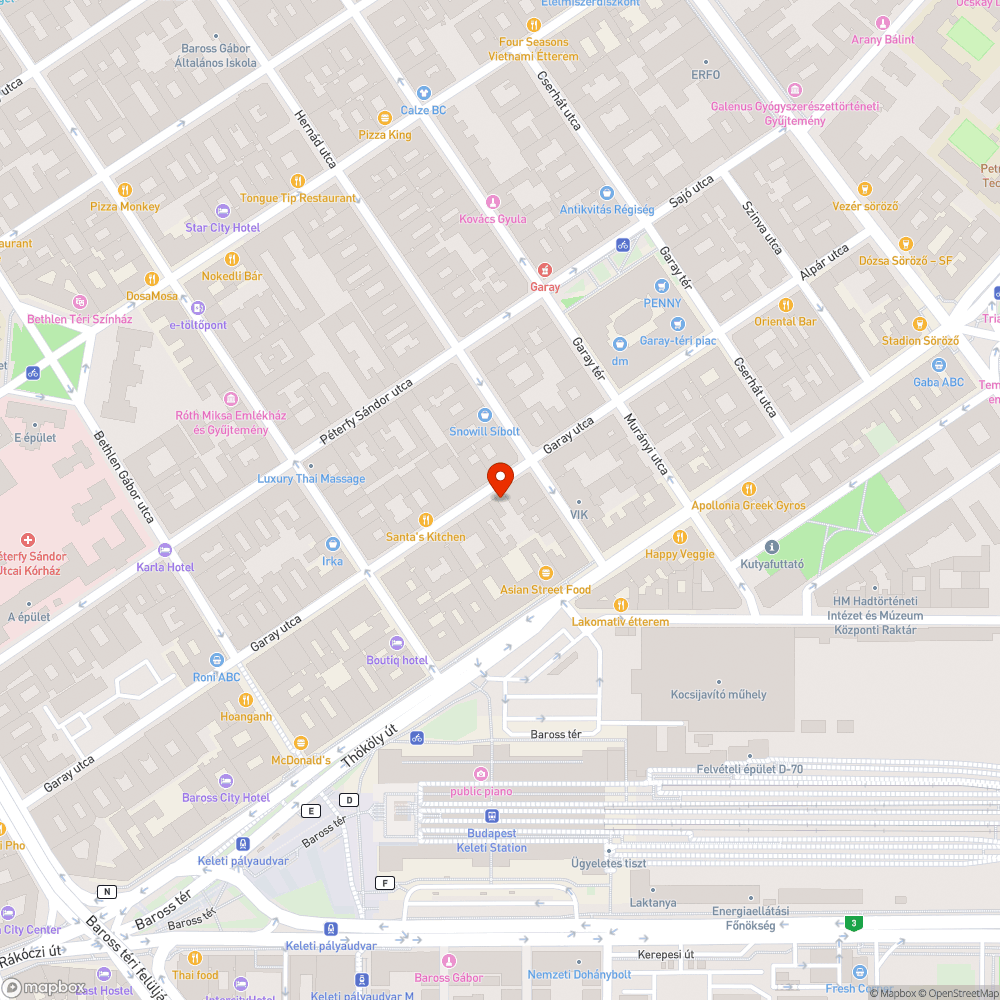 Balesetveszélyes járda bejelentés helye