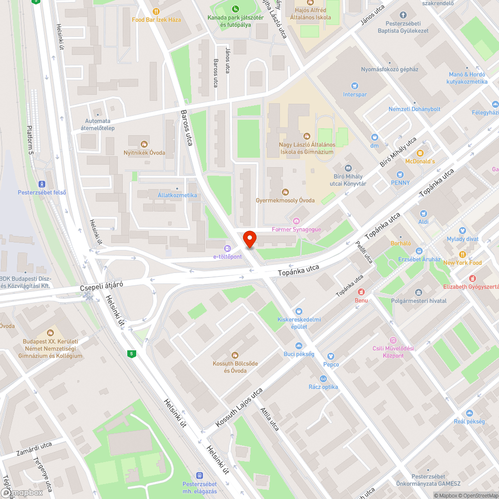 Leesett vezeték bejelentés helye