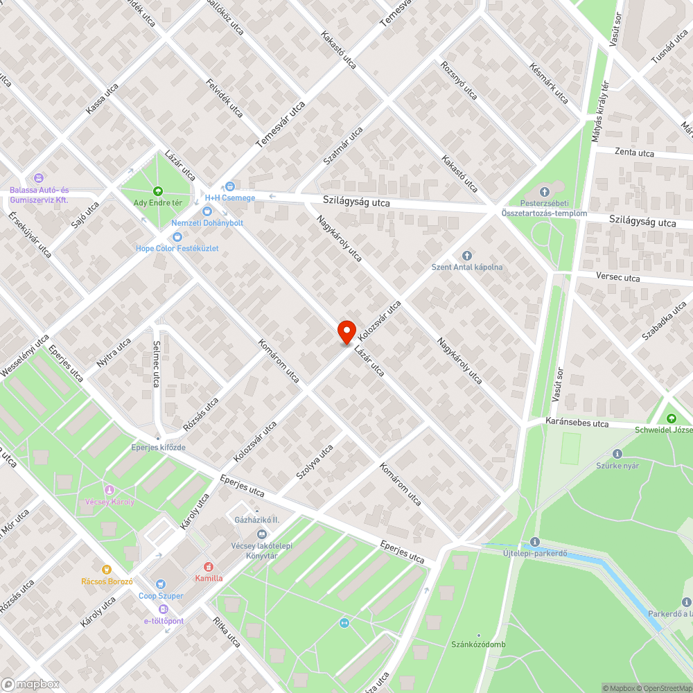 Összefirkált/hiányzó utcanévtáblák bejelentés helye