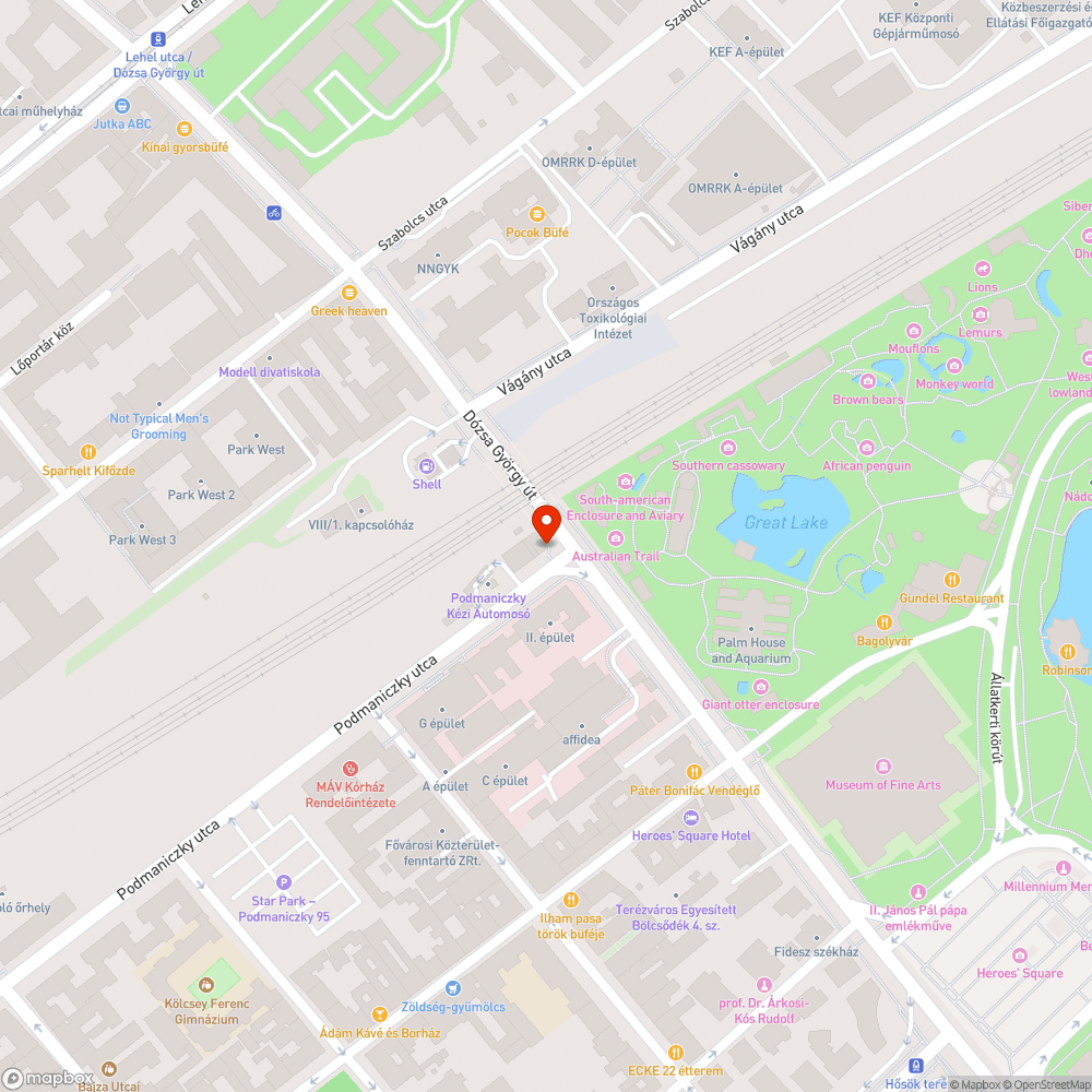 Járdára lerakott ablaktáblák bejelentés helye