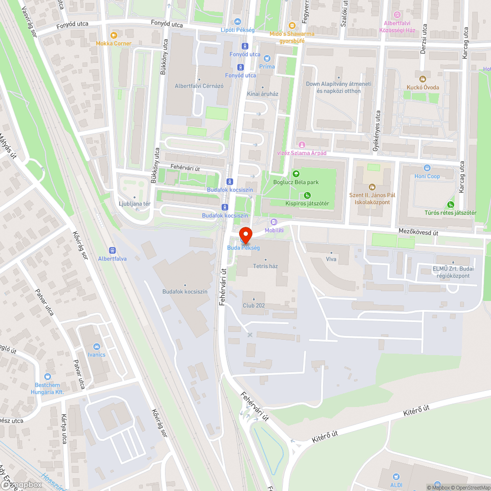 Zajos munkavégzés - Tetris lakópark bejelentés helye