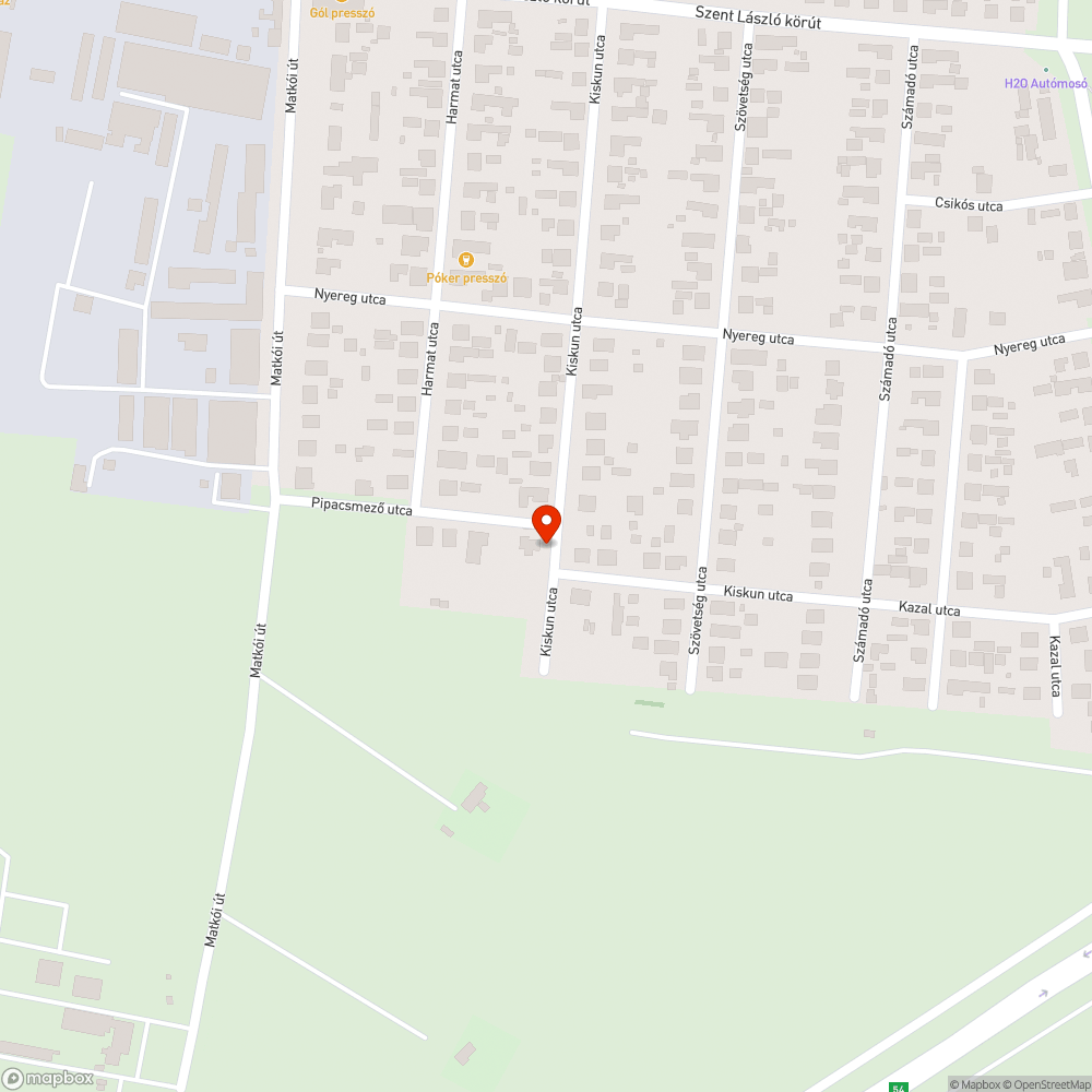 Kidőlt közlekedési tábla a Pipacsmező utcában bejelentés helye