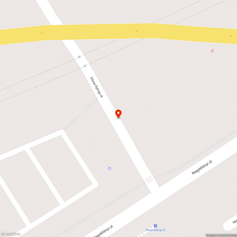 Kátyú az úton bejelentés helye