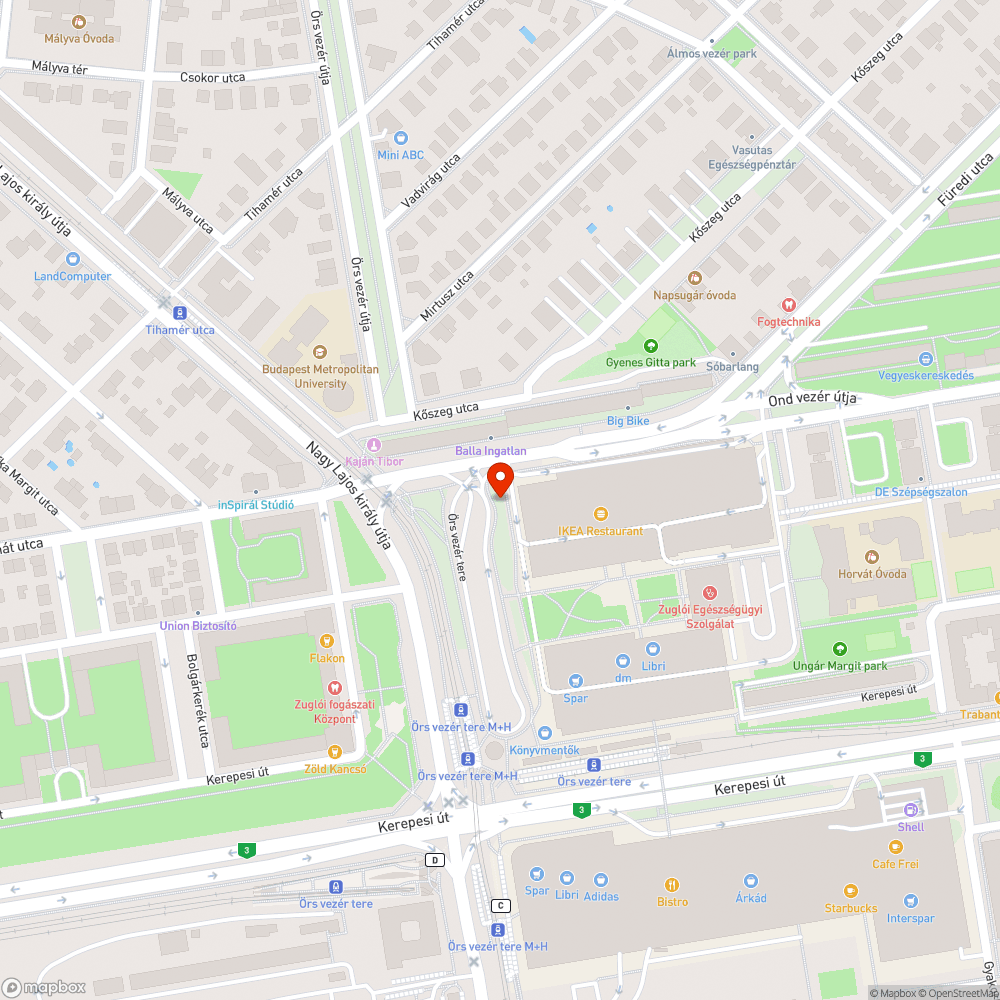 Lepukkant, graffitis elektromos szekrény bejelentés helye