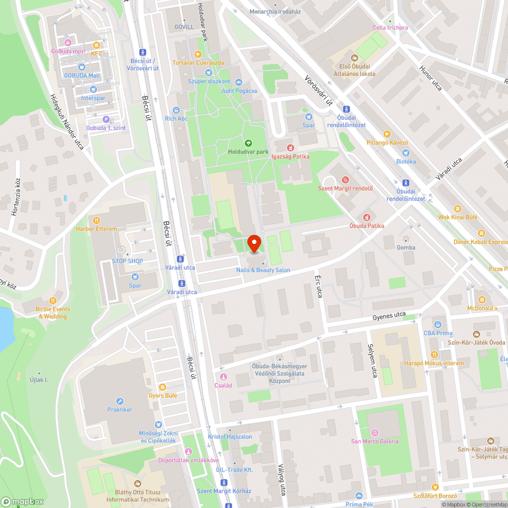 Óriáspocsolya a Váradi u. 17. panelház mögött bejelentés helye