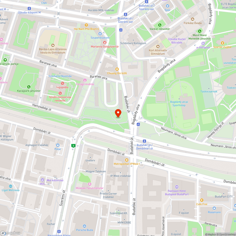 Járdahiány az új futókörnél bejelentés helye