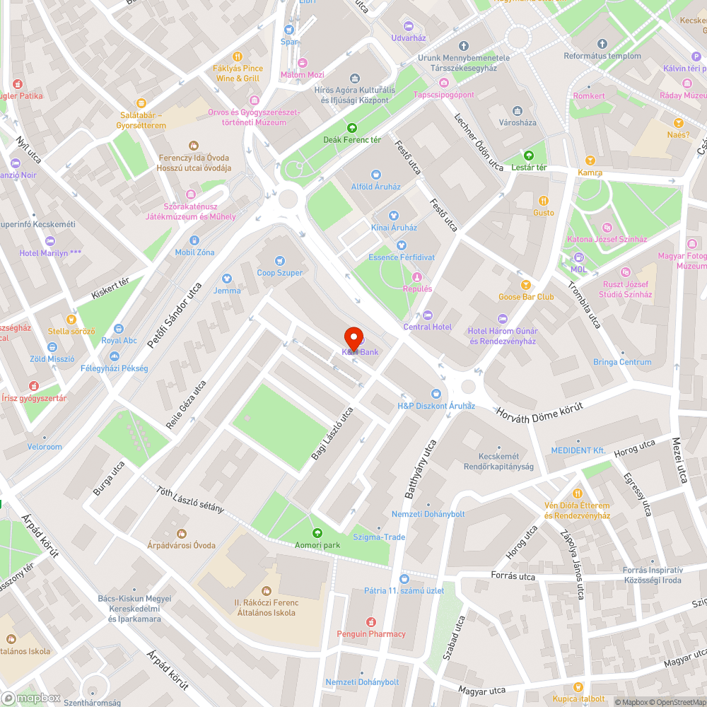 Nem egyértelmű kijelölés a Damjanich utcában bejelentés helye