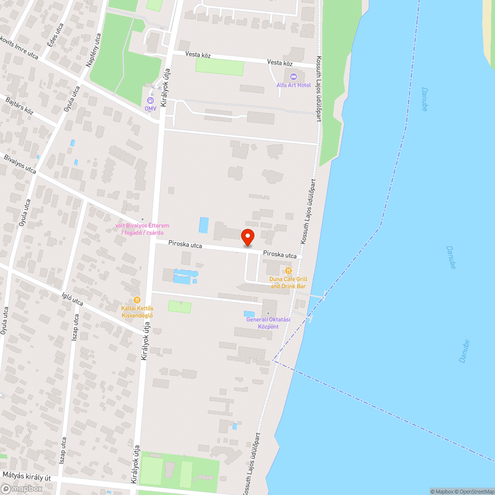 Megsüllyedt úttest bejelentés helye