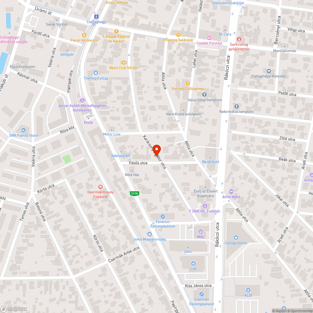 Veszélyes fák bejelentés helye