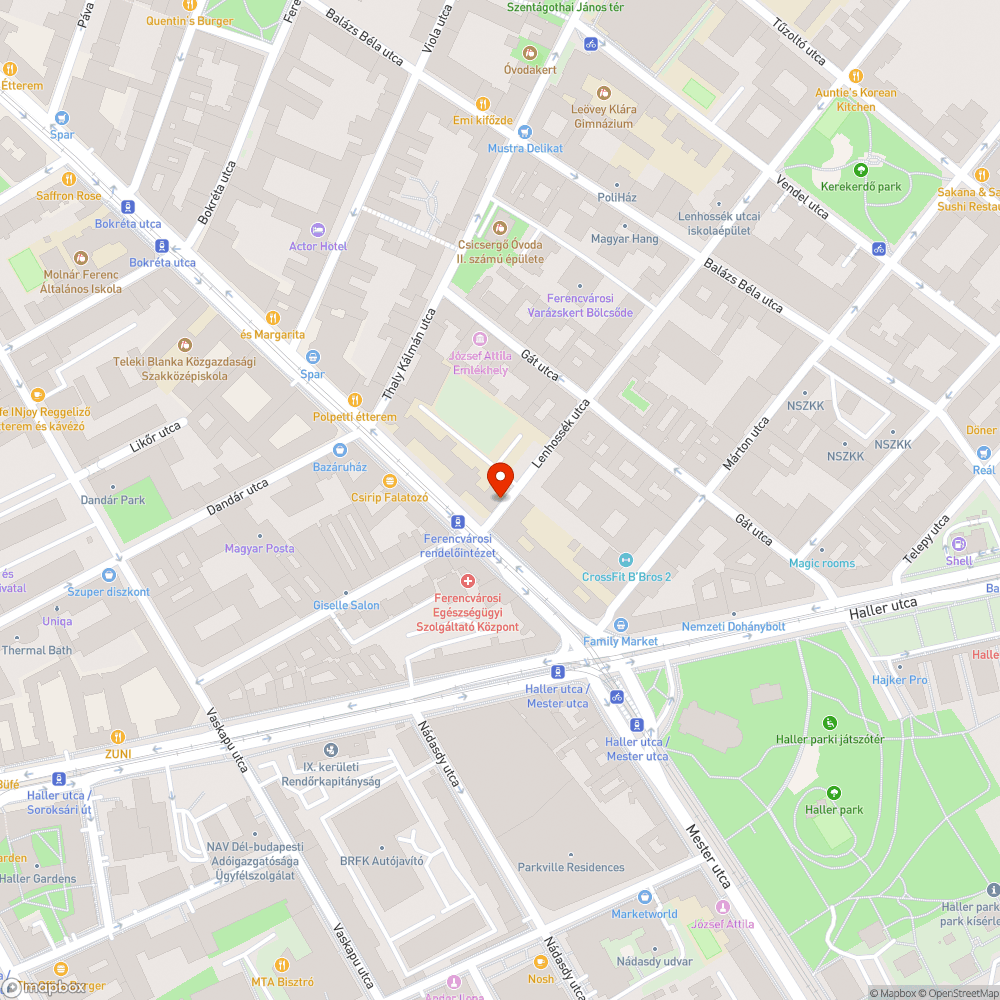 Szemétlerakás bejelentés helye