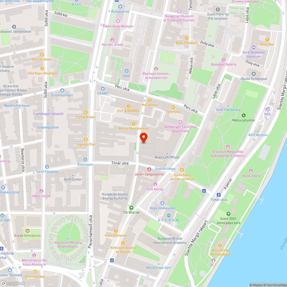 Kátyú bejelentés helye