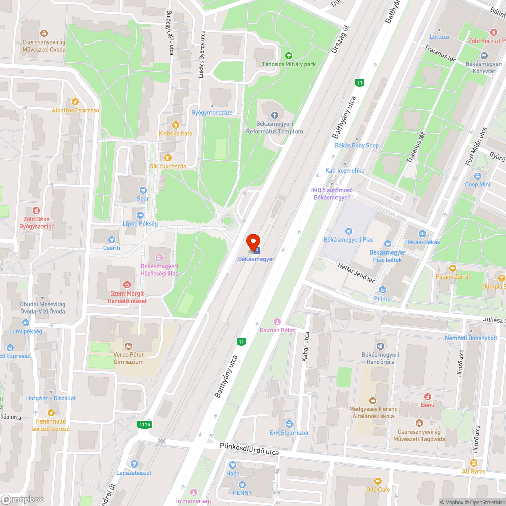 Okafogyott tábla a békásmegyeri aluljáróban bejelentés helye