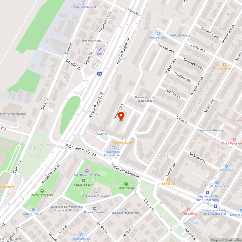 Elhagyott autók bejelentés helye