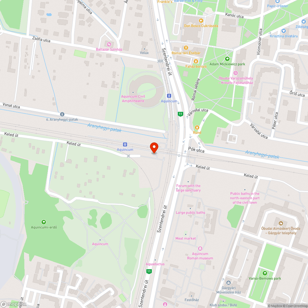 Rendezetlen peron bejelentés helye