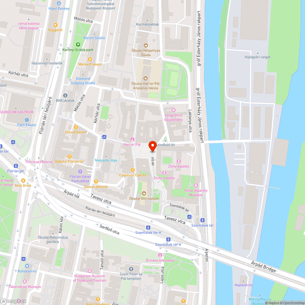 Akadály a kerékpáros útvonalon bejelentés helye