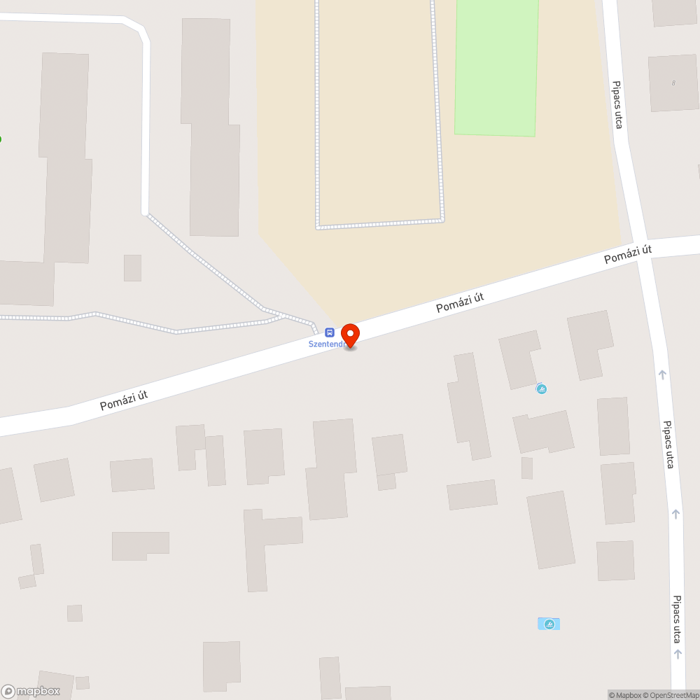 Illegális szemét a Pomázi út 18 buszmegállónál bejelentés helye