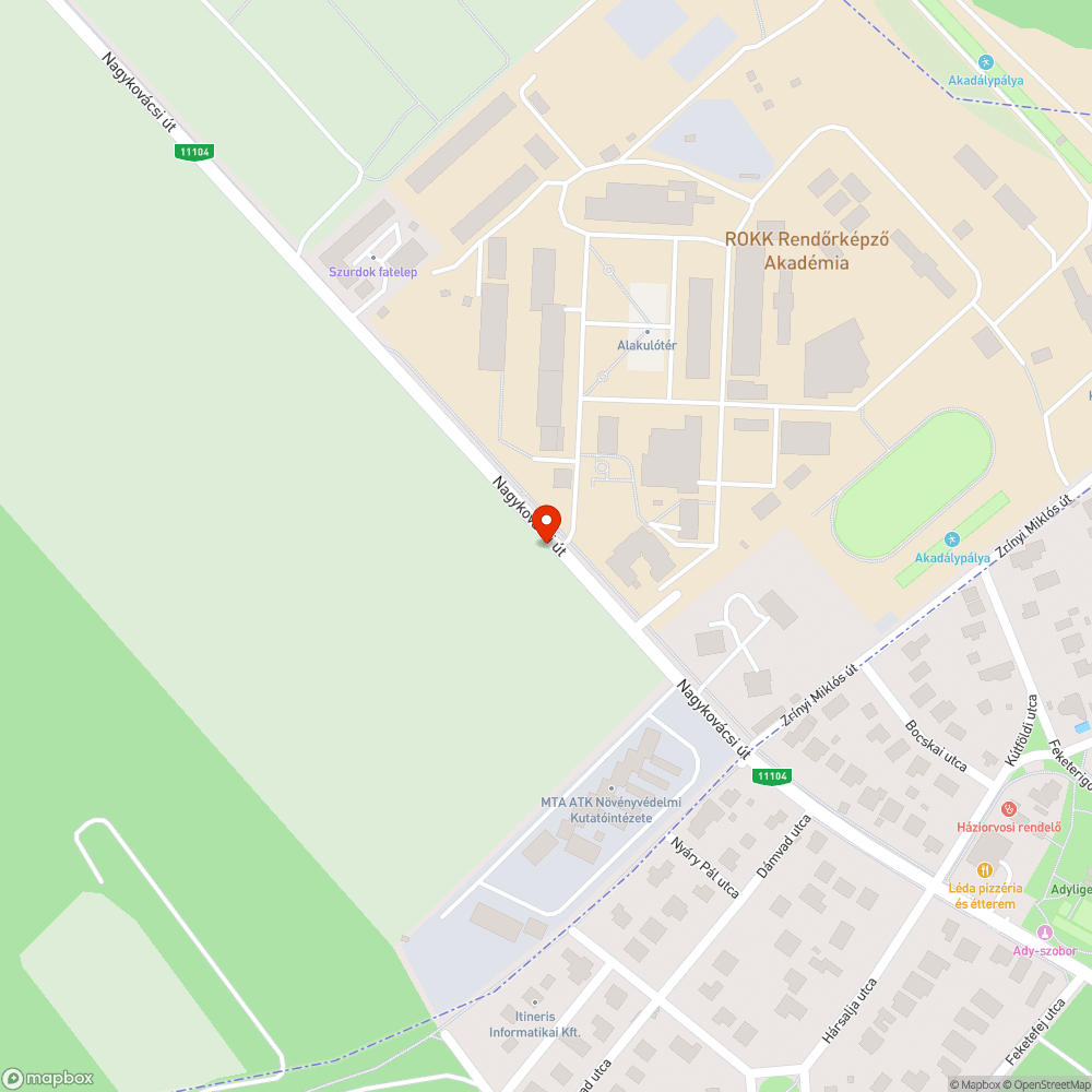 félredobva bejelentés helye