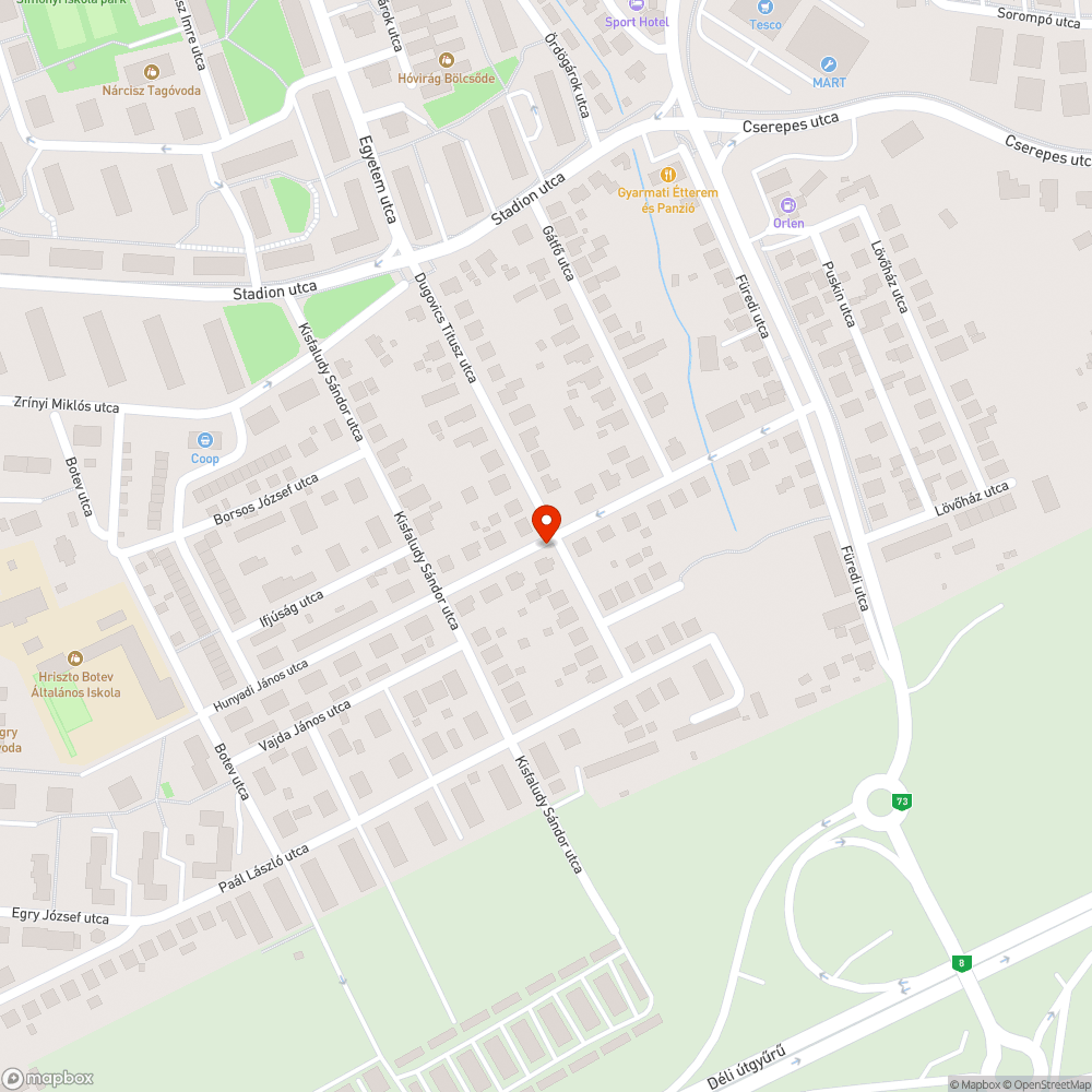 Fekvőrendőr lenne szükséges bejelentés helye