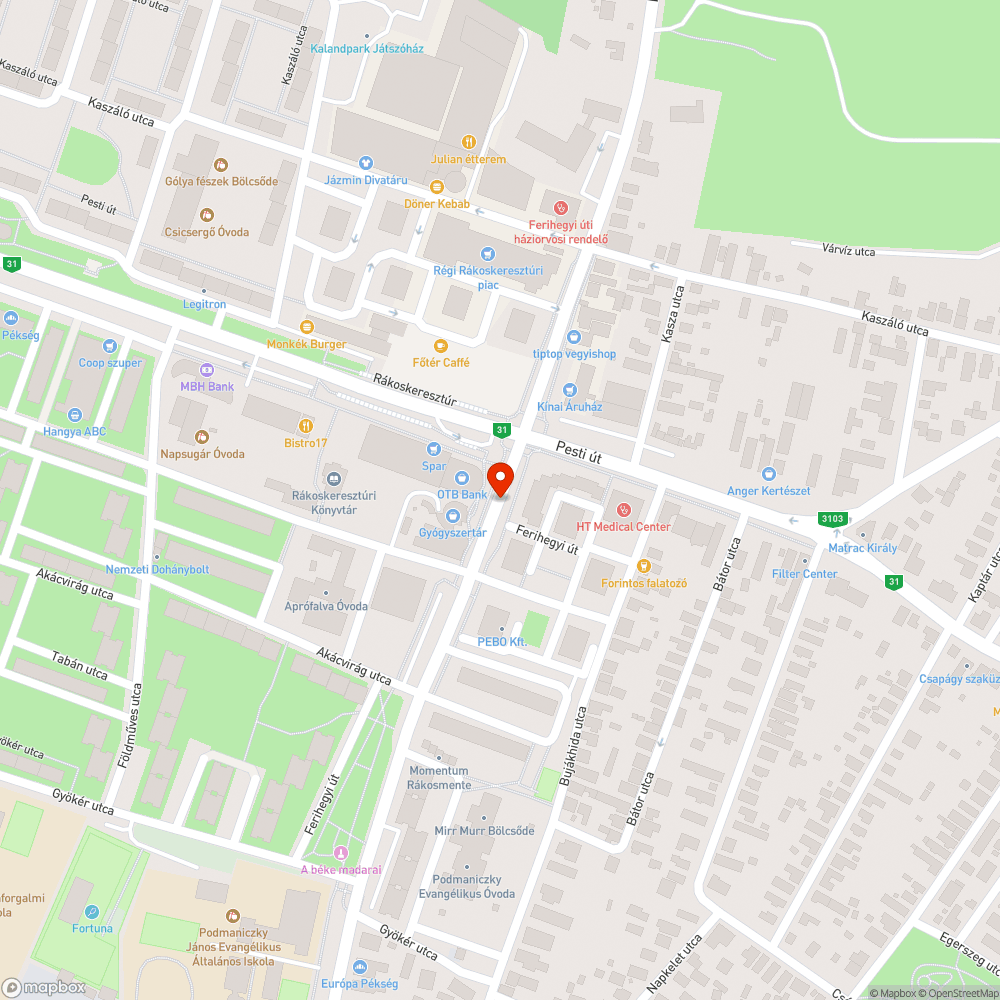 Felfestes hiánya bejelentés helye