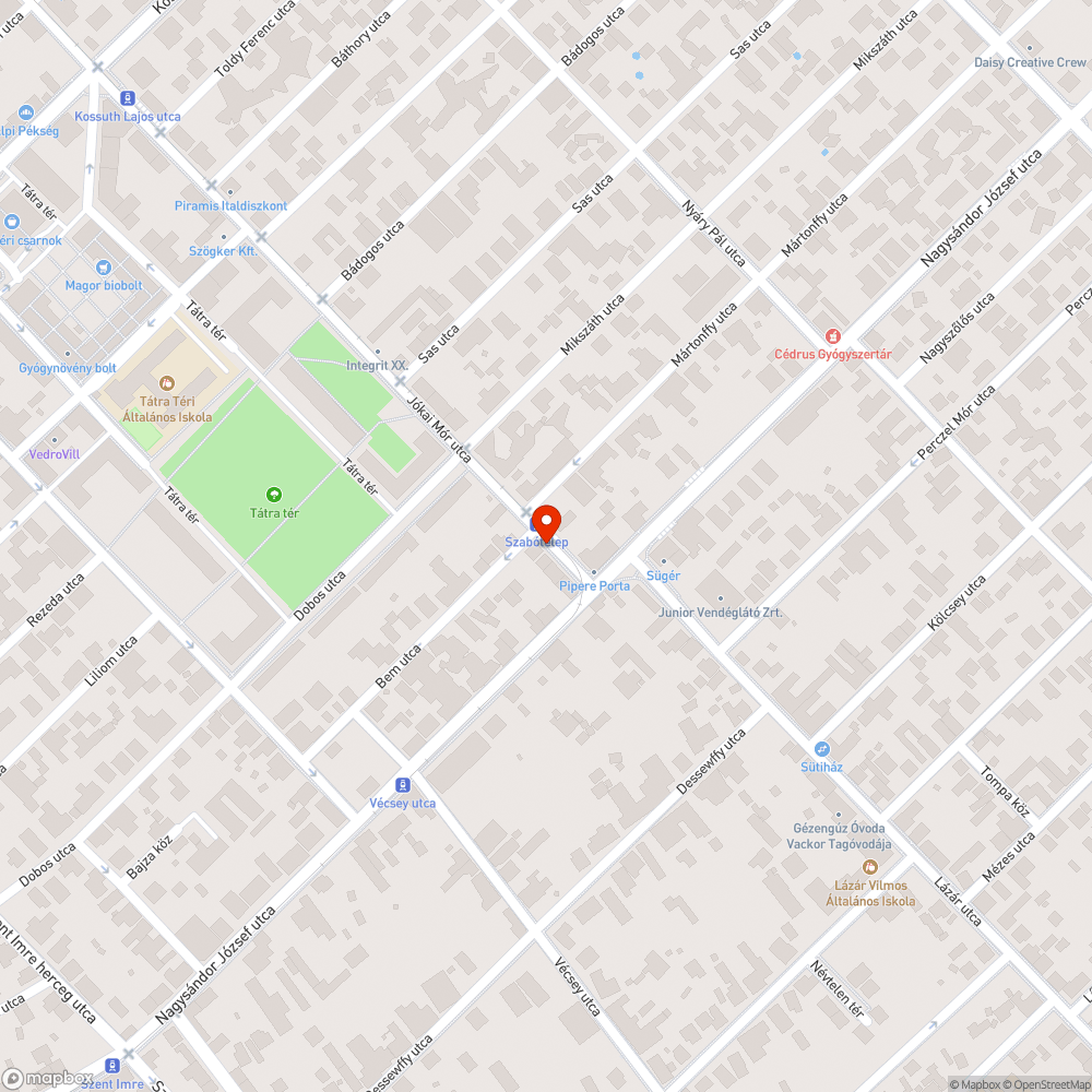 Széteső faládák bejelentés helye