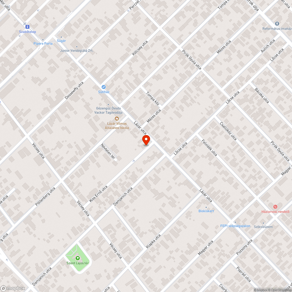 Fatörzsek bejelentés helye