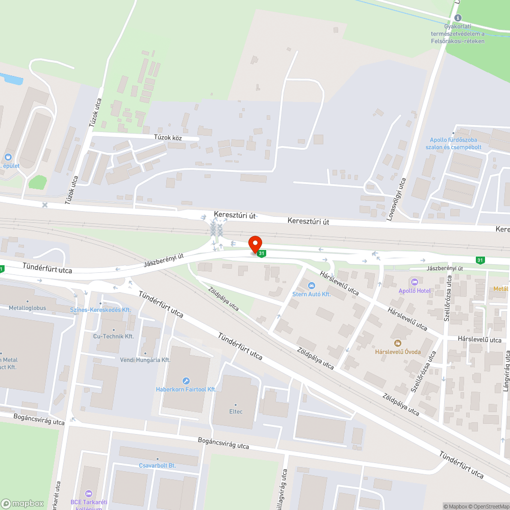 Dilatáció körül tönkrement a burkolat. bejelentés helye