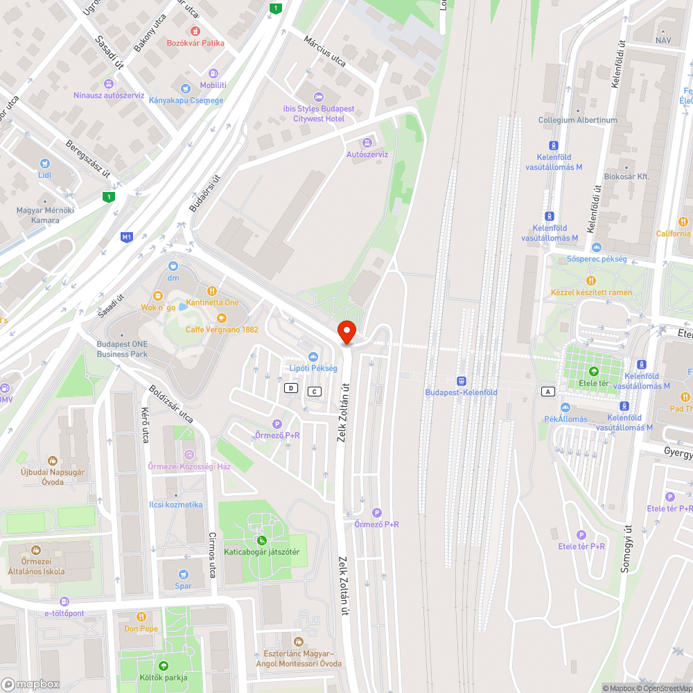 Kelenföld metró végállomás rövid idejű gépkocsi parkolási lehetőség hiánya bejelentés helye