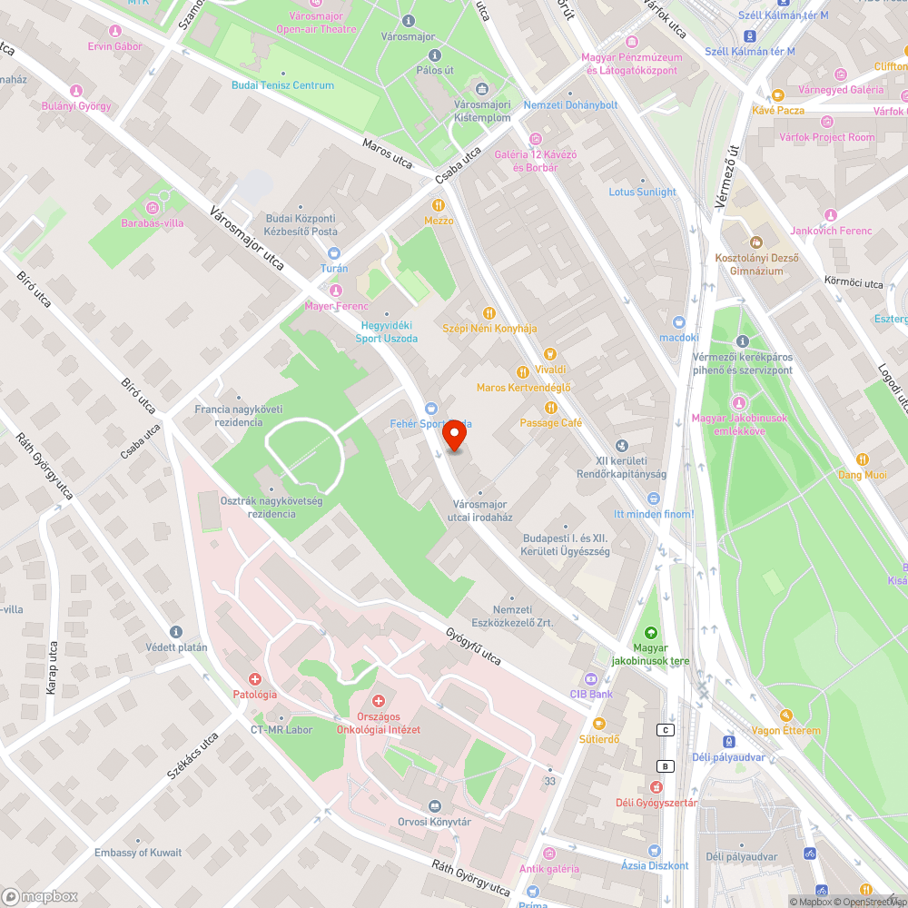 Gyalogos forgalom terelés miatt sokkal lassabb bejelentés helye