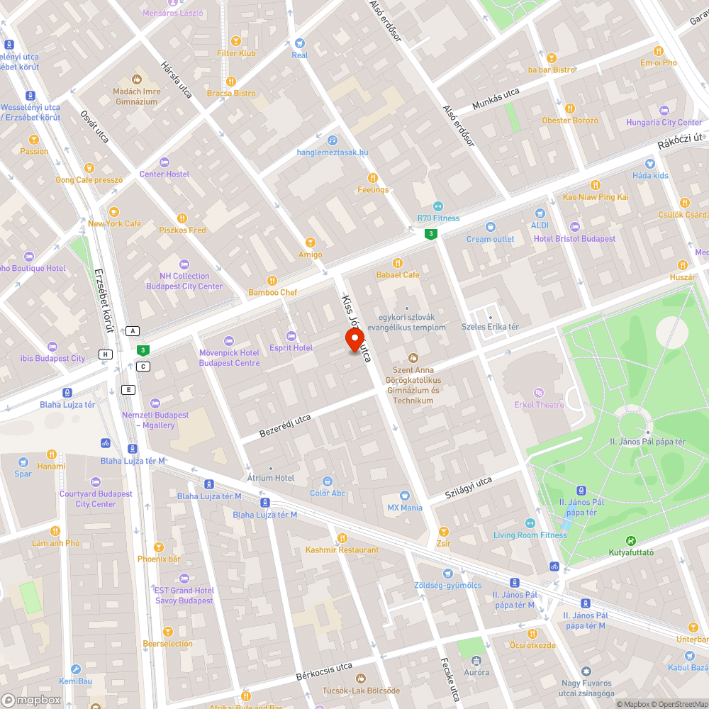 Mozgásképtelen autó bejelentés helye