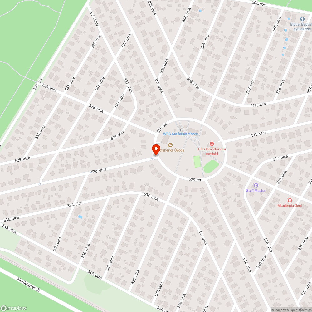 Hetek óta bejelentés helye