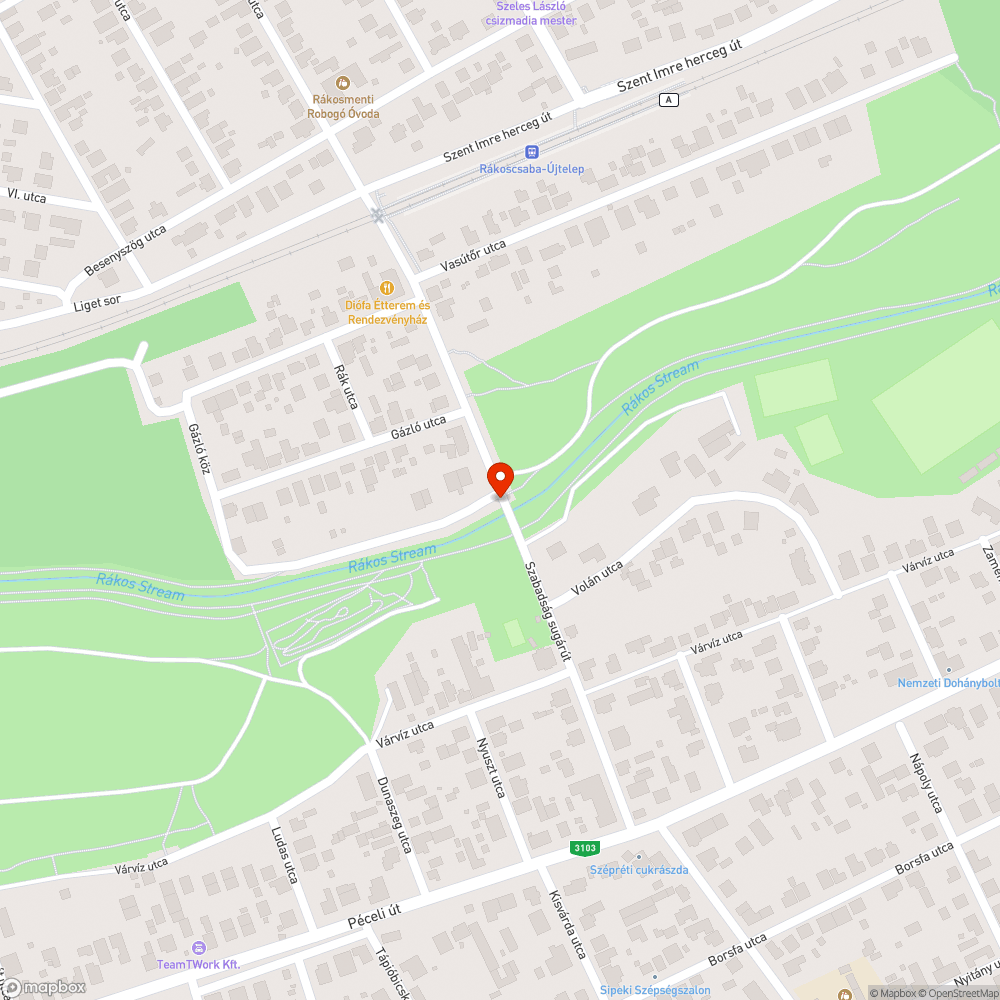 Ferde bejelentés helye