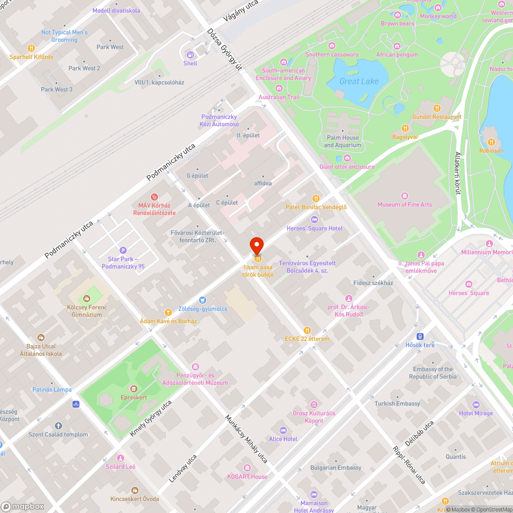 rozsdás, ronda bejelentés helye