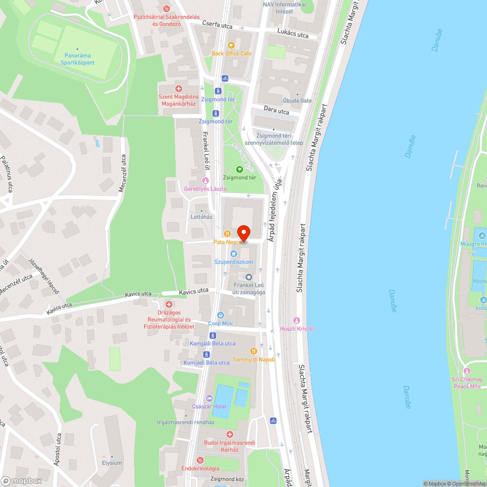 Tócsa bejelentés helye