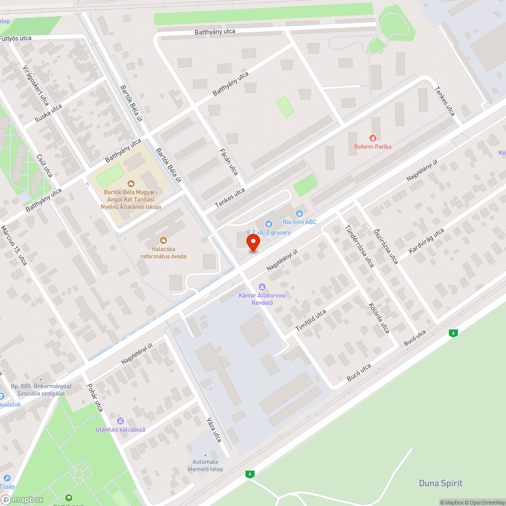 járdára lógó fa bejelentés helye