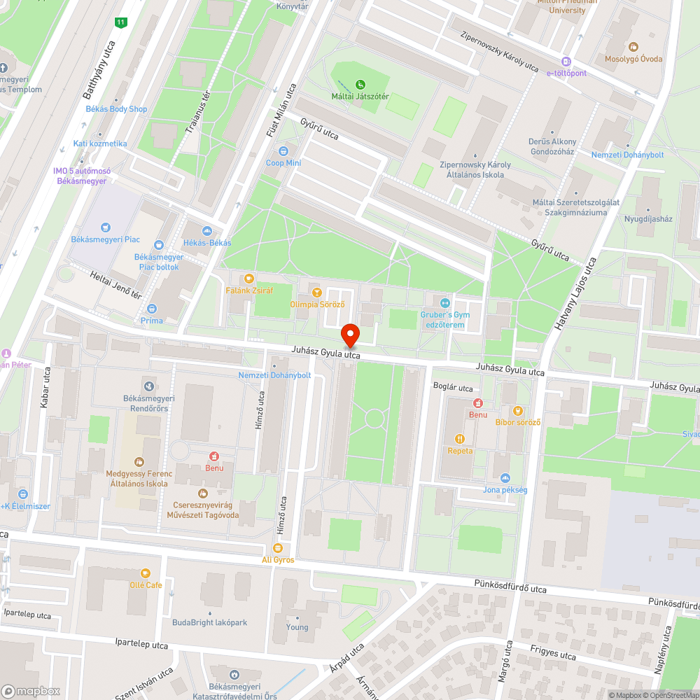 Hiányzó térfigyelő kamera és gödrök bejelentés helye