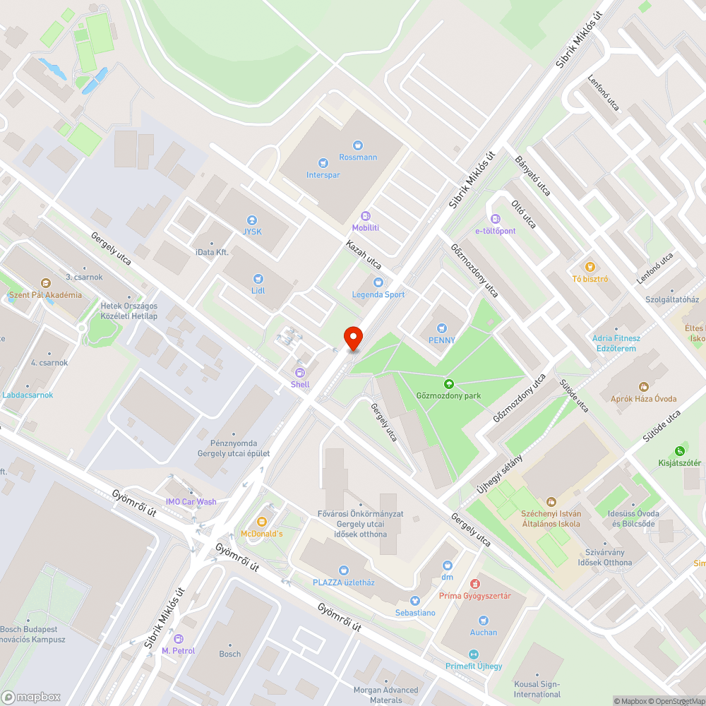 Beszakadt fedlap bejelentés helye