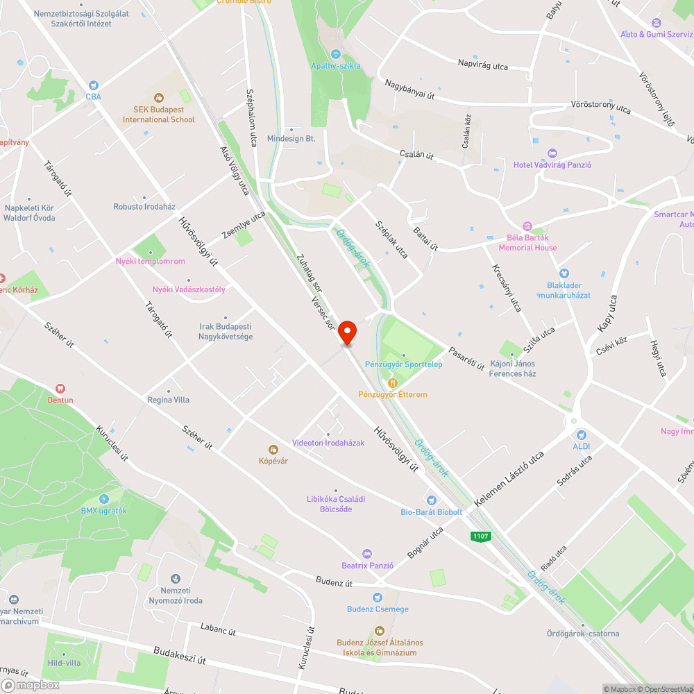 Balesetveszélyes kerékpárút szakasz bejelentés helye