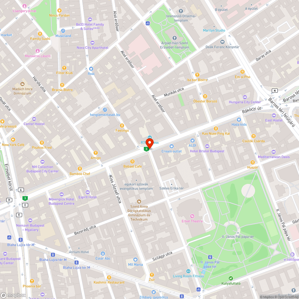 Rosszul beállított lámpa bejelentés helye