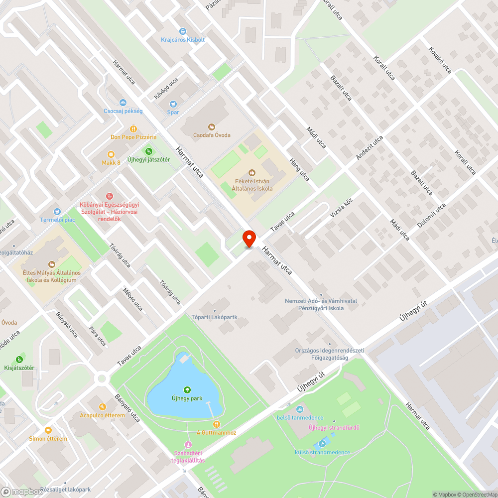 Járdára lelógó ágak bejelentés helye