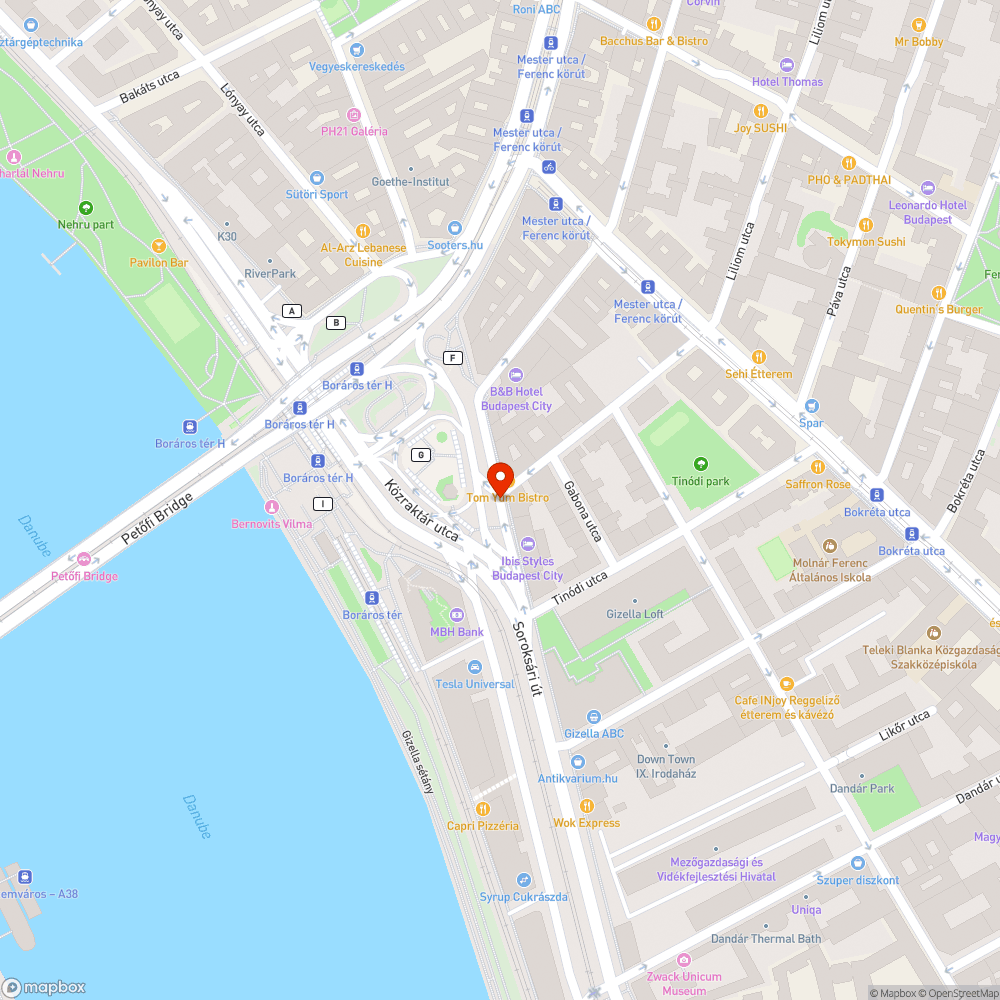 Kivágott fa pótlása a Boráros téren bejelentés helye